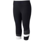 Juniors' Plus Size So&reg; Pieced Hem Capri Leggings, Teens, Size: 2xl, Black
