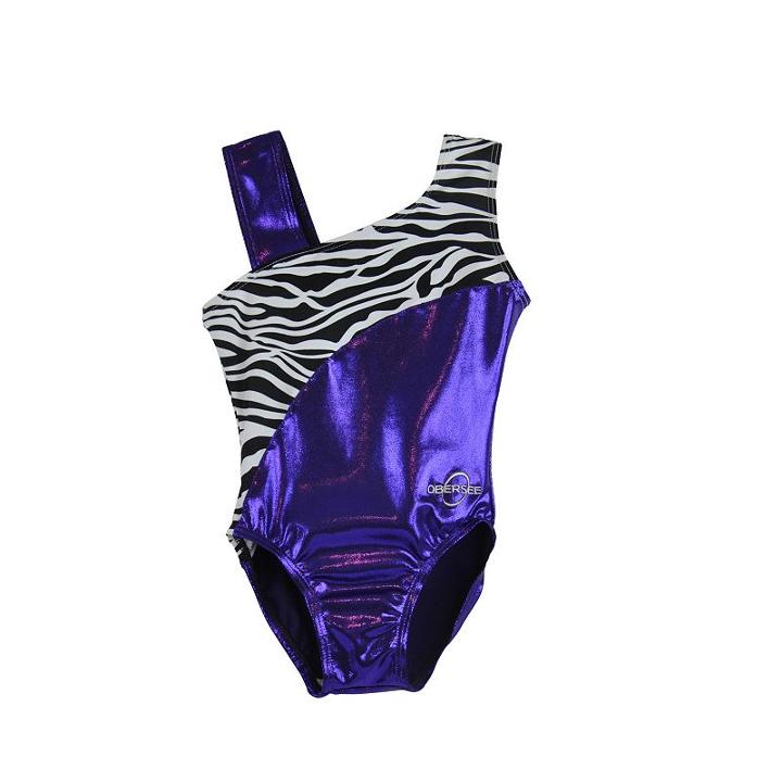 Obersee, Girls 2-10 Gymnastics Leotard, Girl's, Size: Large, Purple