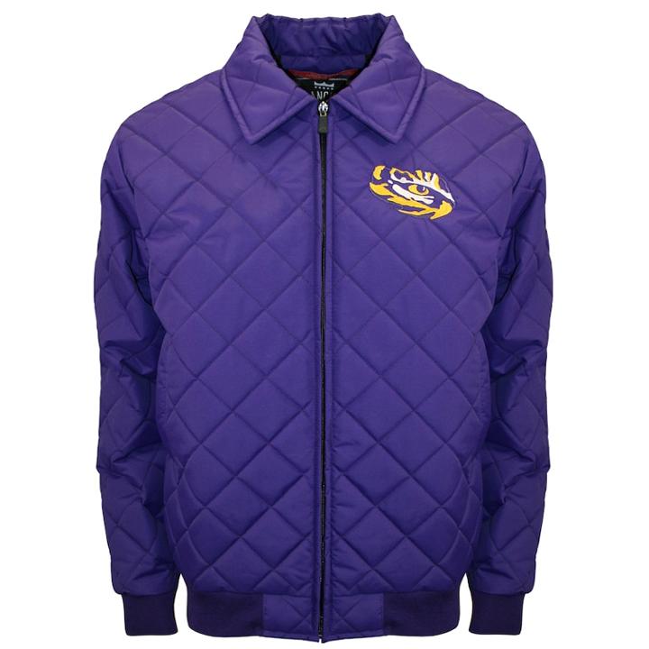 Adult Franchise Club Lsu Tigers Clima Full-zip Jacket, Adult Unisex, Size: Small, Purple