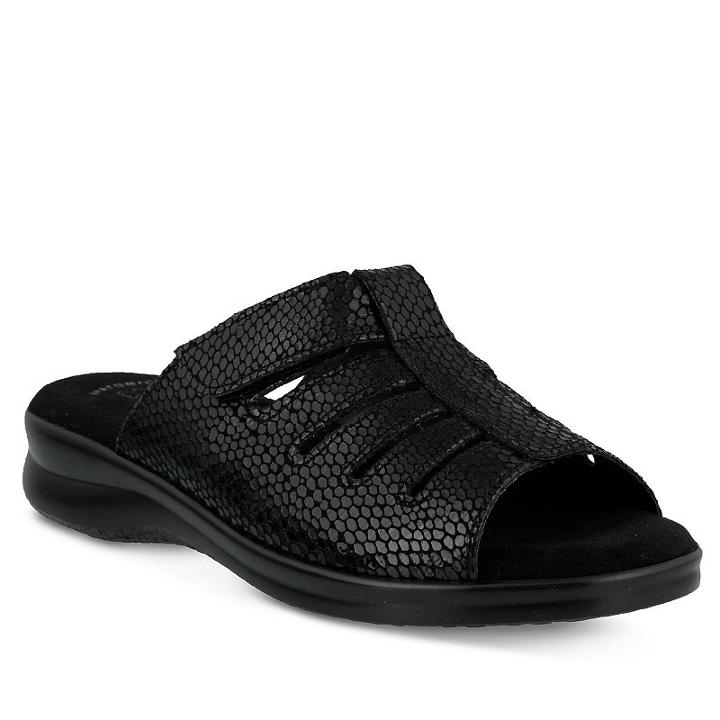 Spring Step Vamp Women's Sandals, Size: 38, Black