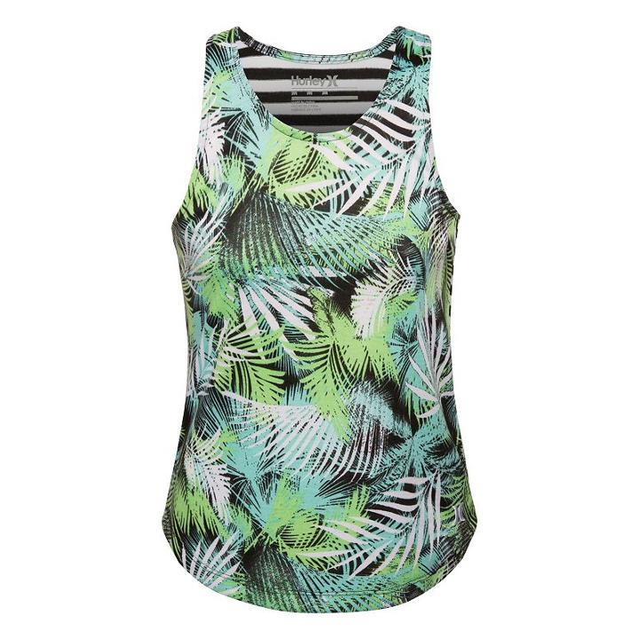 Girls 7-16 Hurley Simone Tank Top, Girl's, Size: Large, Green Oth