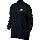 Women's Nike Sportswear Advance 15 Woven Jacket, Size: Xl, Grey (charcoal)