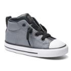 Toddler Boy's Converse Chuck Taylor All Stars Street Mid Sneakers, Size: 8 T, Med Grey