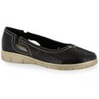 Easy Street Tobago Women's Slip-on Comfort Shoes, Size: 6.5 N, Black