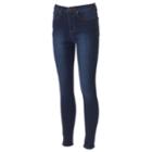 Juniors' Mudd&reg; High-rise Faded Jeggings, Teens, Size: 13 Long, Blue