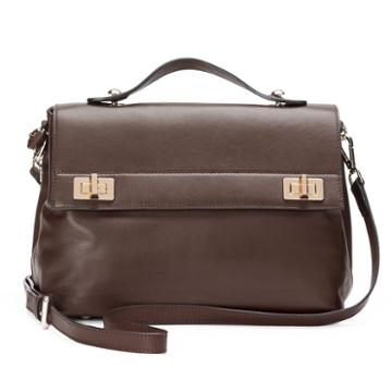 Donna Bella Audrey Leather Crossbody Bag, Women's, Brown