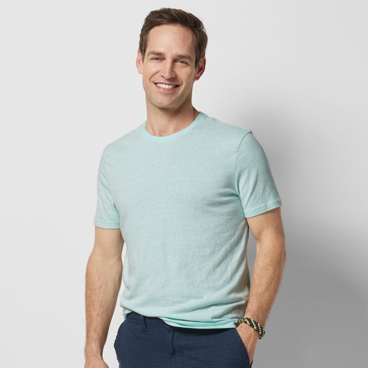 Men's Sonoma Goods For Life&trade; Flexwear Classic-fit Stretch Tee, Size: Xl, Dark Blue