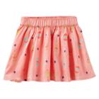 Toddler Girl Oshkosh B'gosh&reg; Floral Glitter Skirt, Size: 4t, Multicolor