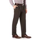 Men's Dockers&reg; Classic Fit Signature Stretch Khaki Pants - Pleated D3, Size: 34x32, Dark Brown