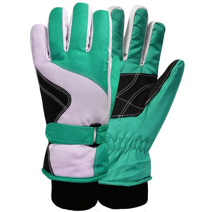 Girls 4-16 Igloos Colorblock Gloves, Girl's, Size: 4-6x, Lt Green