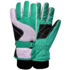 Girls 4-16 Igloos Colorblock Gloves, Girl's, Size: 4-6x, Lt Green