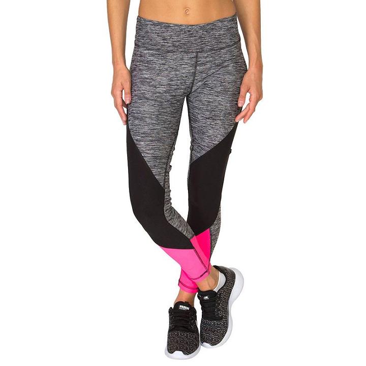Women's Rbx Colorblock Leggings, Size: Xl, Brt Pink