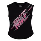 Girls 4-6x Nike Linear Logo Graphic Tee, Girl's, Size: 5, Oxford