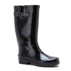 Sugar Robby Women's Water Resistant Rain Boots, Size: 7, Black