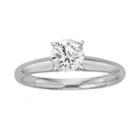 Round-cut Igl Certified Colorless Diamond Solitaire Engagement Ring In 18k White Gold (3/4 Ct. T.w.), Women's, Size: 5.50