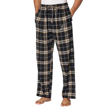 Men's Concepts Sport Purdue Boilermakers Huddle Lounge Pants, Size: Xl, Black