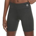 Women's Fila Sport&reg; Fitted High-waisted Shorts, Size: Medium, Light Grey