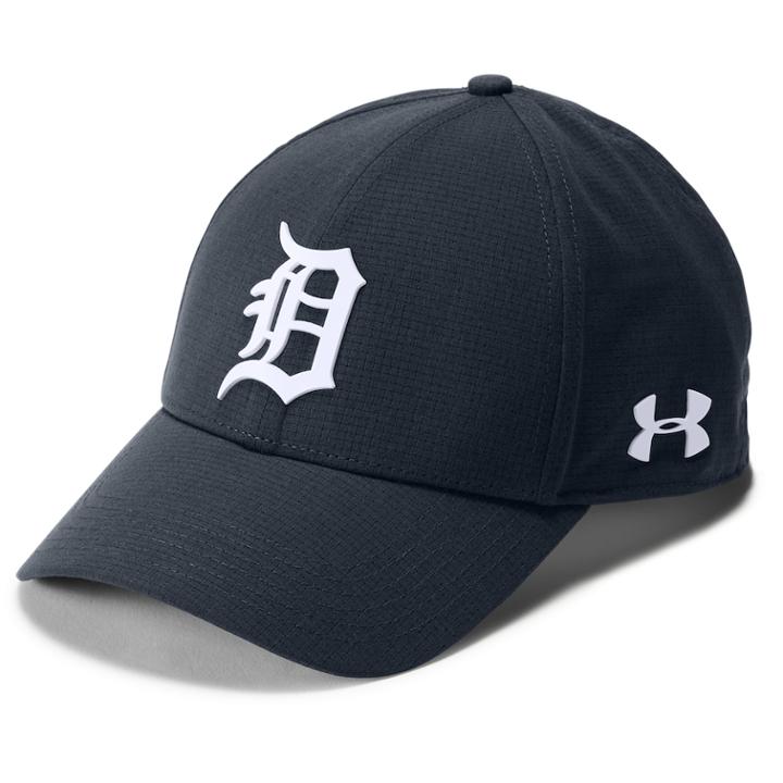 Men's Under Armour Detroit Tigers Driving Adjustable Cap, Blue (navy)