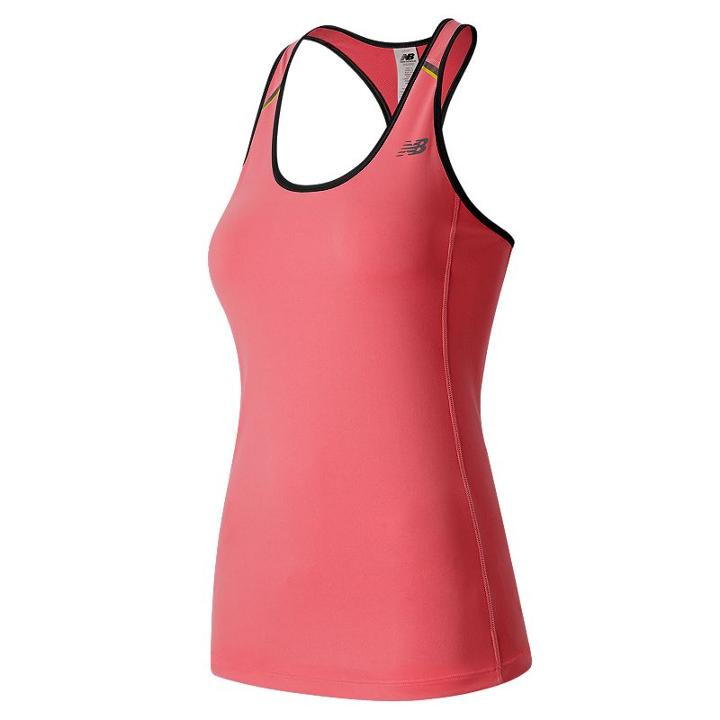 Women's New Balance Nb Ice Racerback Running Tank, Size: Medium, Light Pink