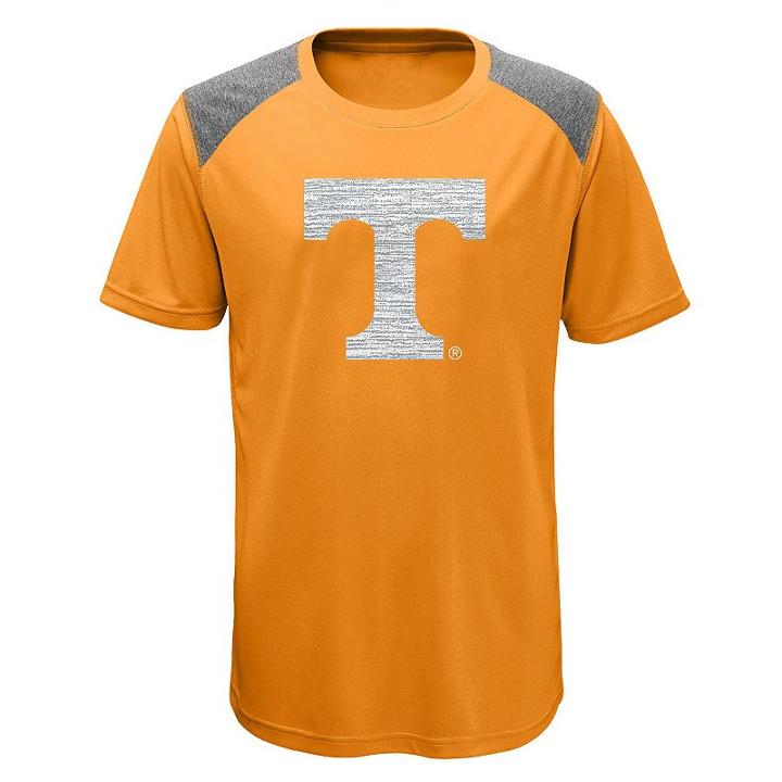 Boys 8-20 Tennessee Volunteers Ellipse Performance Tee, Boy's, Size: M(10-12), Orange