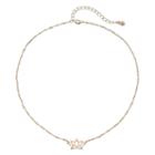 Lc Lauren Conrad Lotus Flower Necklace, Women's, Gold
