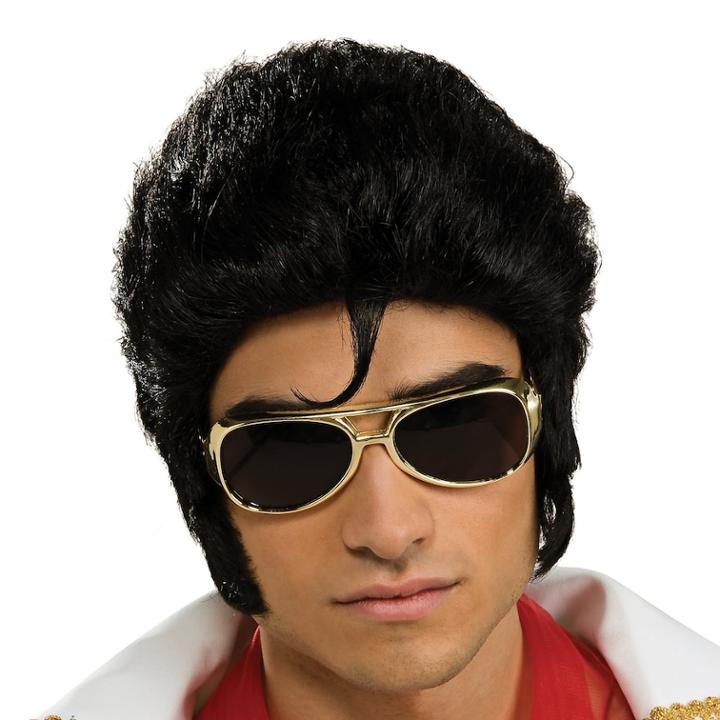 Elvis Deluxe Wig - Adult, Men's, Black