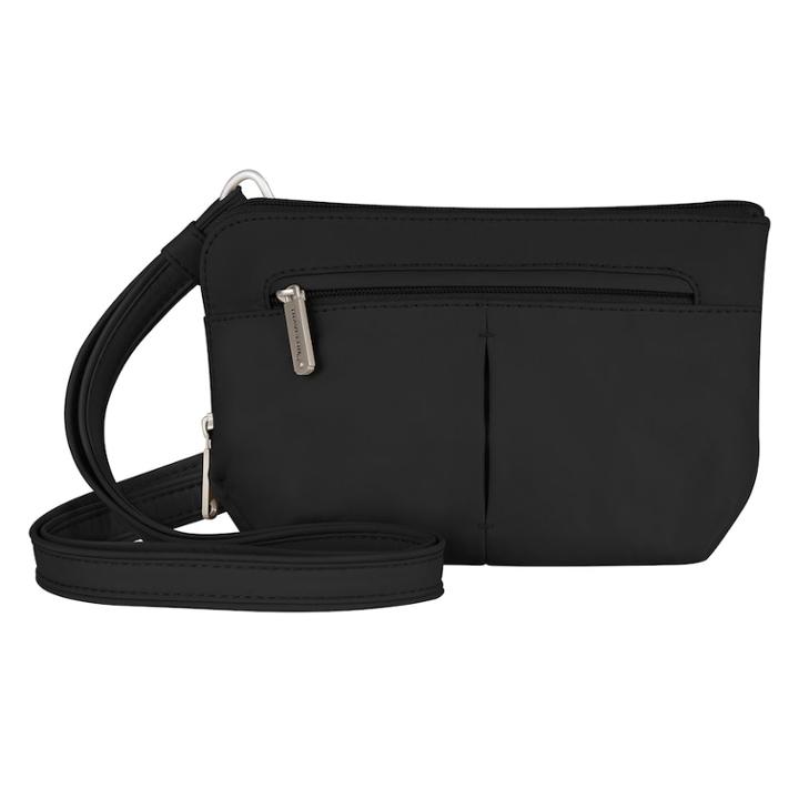 Travelon Anti-theft Classic Light Convertible Crossbody Bag & Waistpack, Adult Unisex, Black