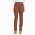 Petite Gloria Vanderbilt Amanda Classic Tapered Jeans, Women's, Size: 10 Petite, Red/coppr (rust/coppr)