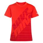 Boys 4-7 Nike Linear Colorblock Graphic Tee, Size: 7, Brt Red