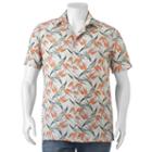 Big & Tall Croft & Barrow&reg; Classic-fit Island Microfiber Button-down Shirt, Men's, Size: 2xb, Natural