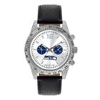 Men's Game Time Seattle Seahawks Letterman Watch, Black