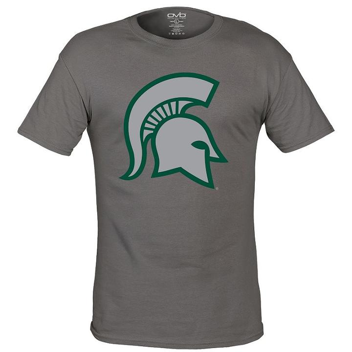 Men's Michigan State Spartans Inside Out Tee, Size: Large, Dark Green
