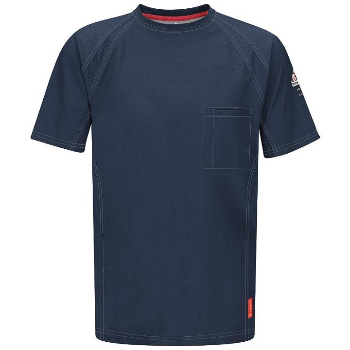 Men's Bulwark Fr Iq Series&trade; Comfort Knit Tee, Size: Xxl, Blue