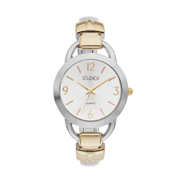 Studio Time Women's Bangle Watch, Size: Medium, Multicolor