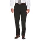 Big & Tall Chaps Classic-fit Performance Flat-front Dress Pants, Men's, Size: 34x36, Black