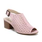Lifestride Relay 2 Women's Peep-toe Sandals, Size: Medium (11), Pink