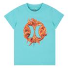 Boys 4-7 Hurley Octopus Arms Logo Graphic Tee, Size: 6, White Oth