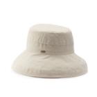 Women's Scala Cotton Medium Brim Hat, Beige
