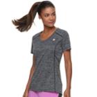 Women's Fila Sport&reg; Space-dyed Short Sleeve Tee, Size: Medium, Oxford