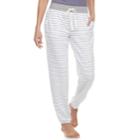 Women's Sonoma Goods For Life&trade; Back To Basics French Terry Jogger Pants, Size: Xxl, White