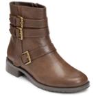 A2 By Aerosoles Long Stride Women's Moto Ankle Boots, Size: Medium (9.5), Brown