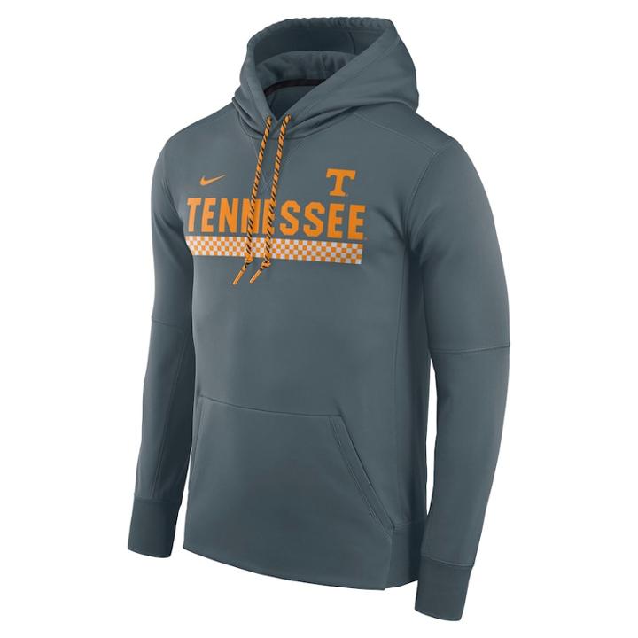 Men's Nike Tennessee Volunteers Therma-fit Hoodie, Size: Xxl, Grey