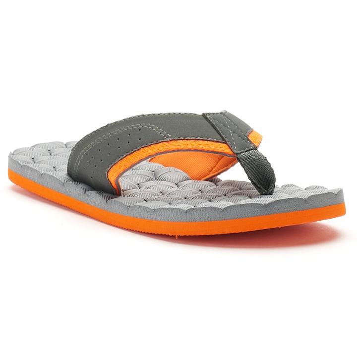 Boys 4-20 Tek Gear&reg; Performance Flip-flops, Size: 7, Grey