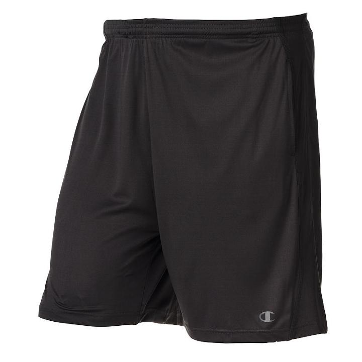 Big & Tall Champion Solid Performance Shorts, Men's, Size: Xl Tall, Black