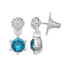 Dana Buchman Fireball Drop Earrings, Women's, Blue