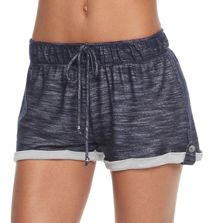 Women's Portocruz French Terry Cover-up Shorts, Size: Xxl, Blue Other