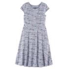 Girls 4-7 Jumping Beans&reg; Print Skater Dress, Size: 4, Light Grey