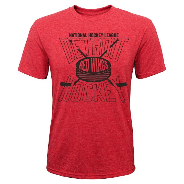 Boys 8-20 Detroit Red Wings One Timer Tee, Size: L 14-16