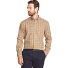 Men's Arrow Heritage Classic-fit Plaid Twill Button-down Shirt, Size: Small, Beige