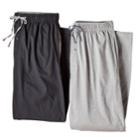 Men's Hanes 2-pk. Solid Lounge Pants, Size: Xl, Grey